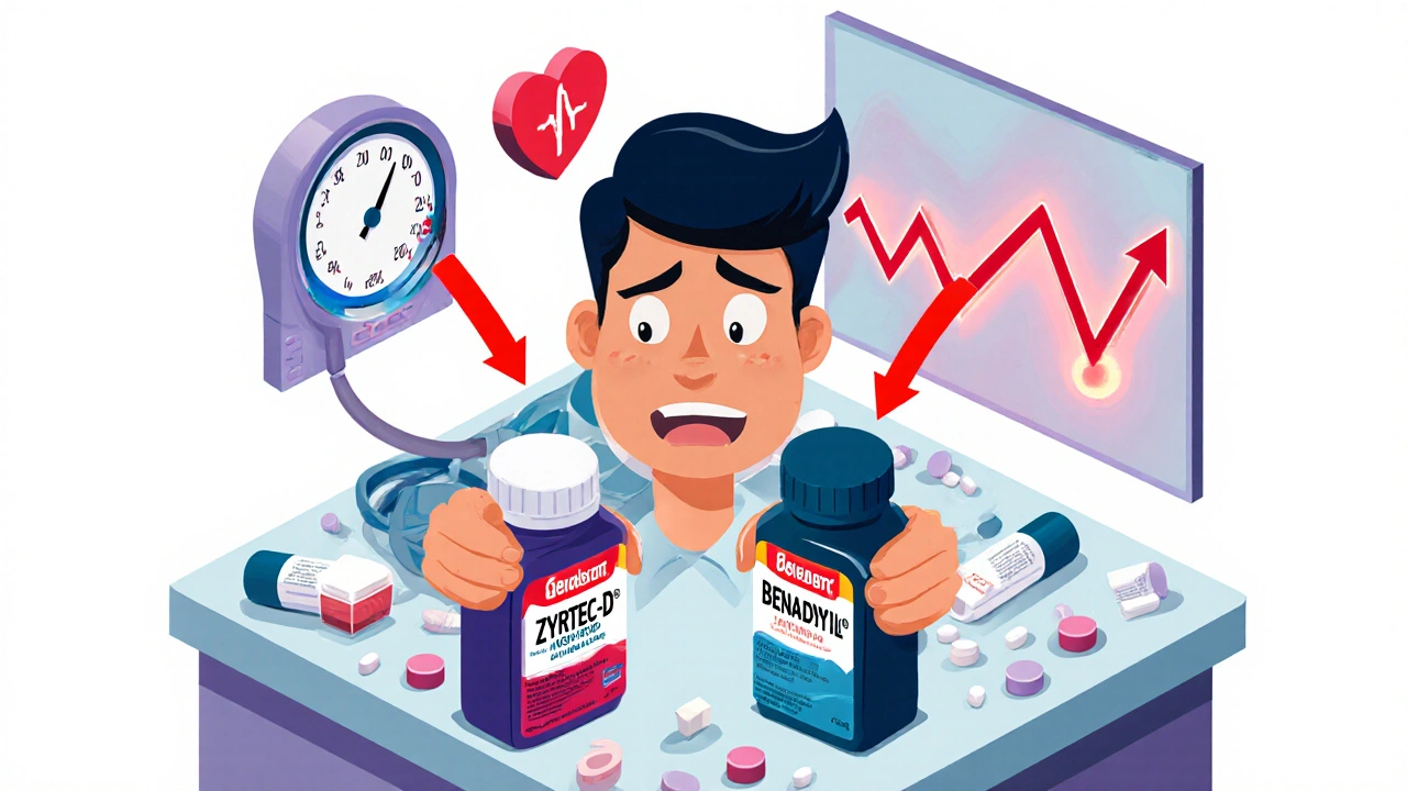 Decongestants with Antihistamines: What You Need to Know About Safety Risks