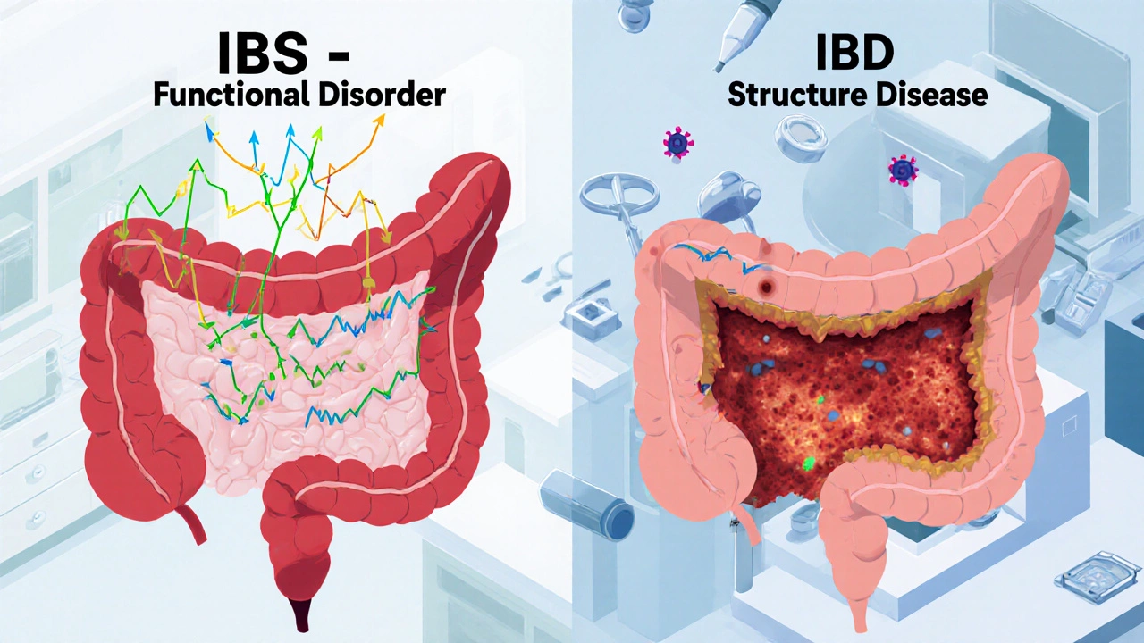IBS vs. IBD: Understanding Functional vs. Inflammatory Bowel Disorders