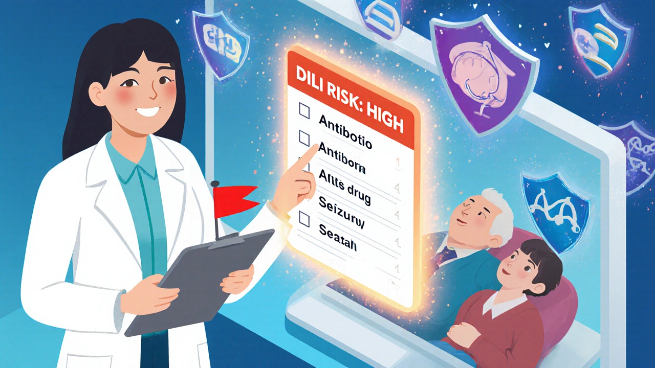 Pharmacist flags dangerous drug combo as digital alerts and medical innovations protect a patient from liver injury.