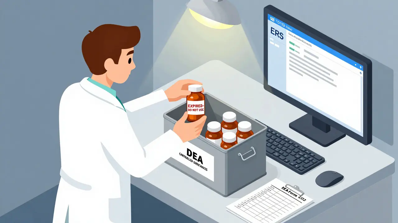 How to Properly Dispose of Expired Controlled Substances and Narcotics