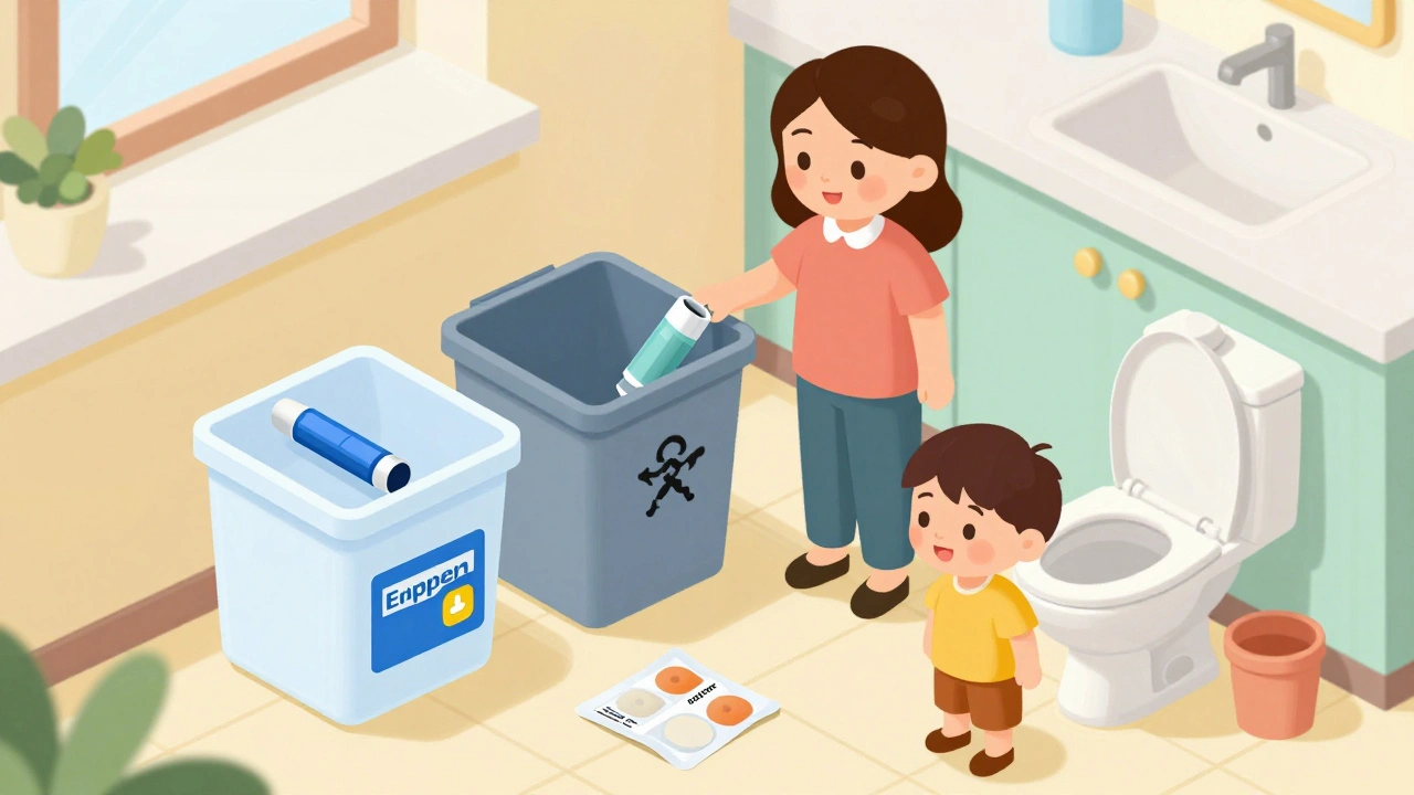 How to Safely Dispose of Expired EpiPens, Inhalers, and Patches