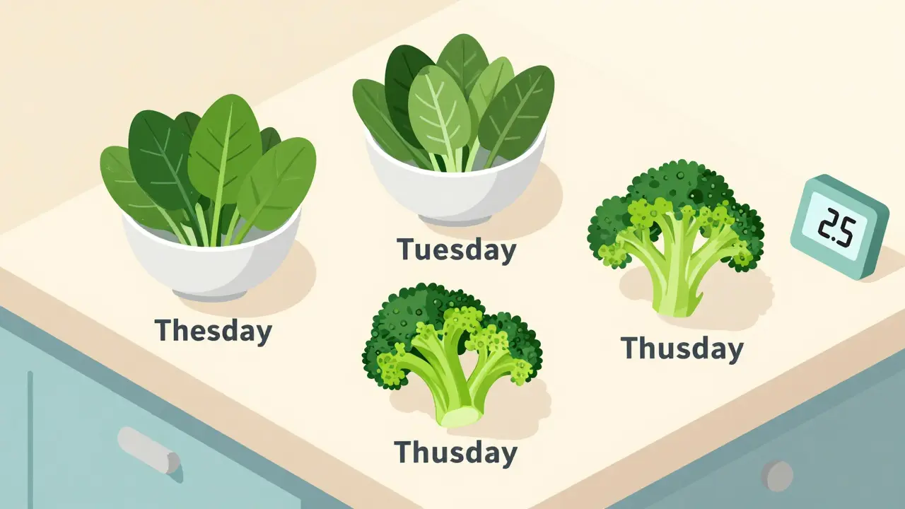 Warfarin and Vitamin K Foods: How to Keep Your Diet Consistent for Safe Blood Thinners