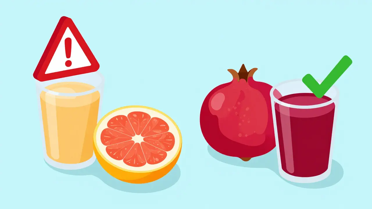 Pomegranate Juice vs Grapefruit: Do They Both Interact With Medications?