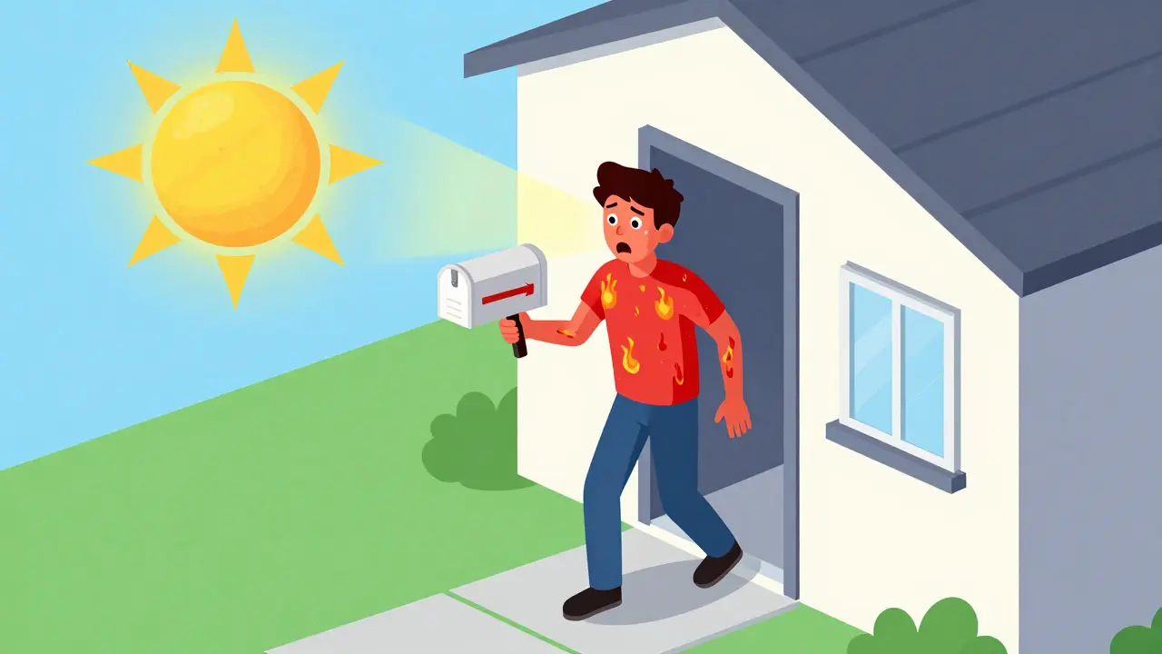 Tetracycline Photosensitivity: How to Prevent Sun Damage on Antibiotics